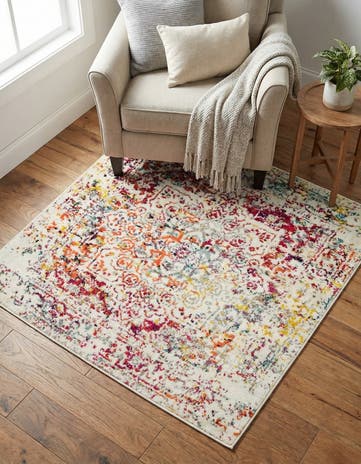 4' x 4' Arlington Square Rug