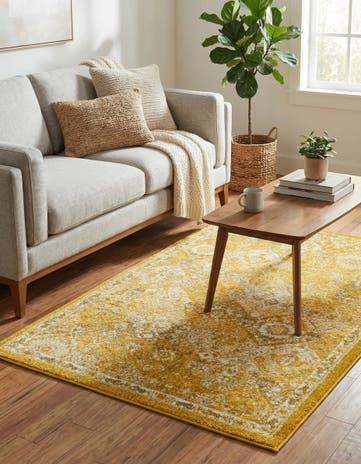 Yellow Madeline Rug