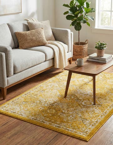 Yellow Madeline Rug