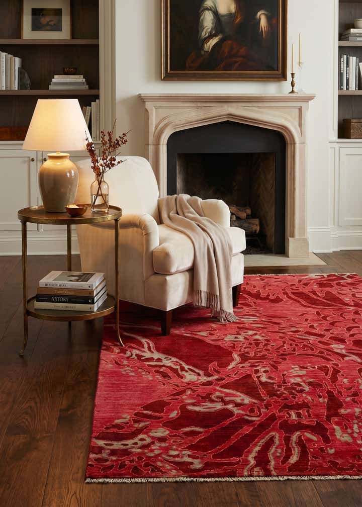 4' x 5' 11 Hand Knotted Ziegler Rug