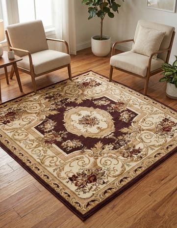 6' x 6' Chateau Square Rug