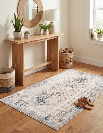 Ivory Gray Highbury Rug