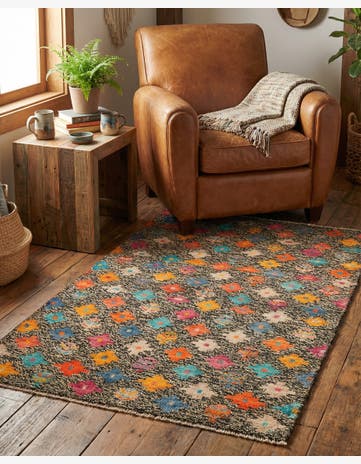 3' 3 x 5' Hand Knotted Balouch Wool Rug