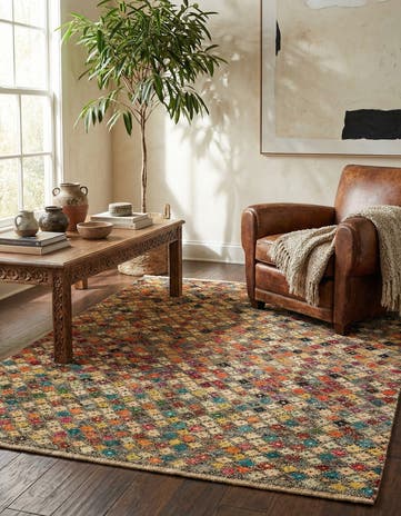 5' 8 x 8' 2 Hand Knotted Balouch Wool Rug