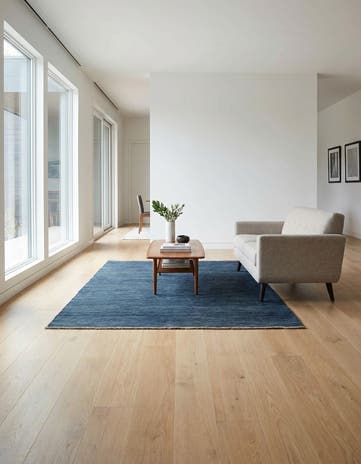 4' 3 x 6' 2 Hand Woven Kilim Modern Wool Rug