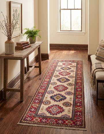 2' x 6' Hand Knotted Kazak Runner Rug