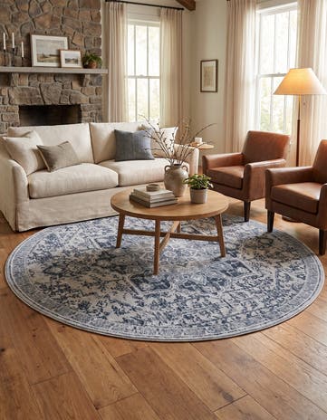 8' x 8' Francesca Round Rug