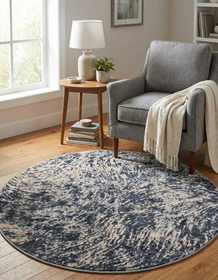 Detail image of 4' x 4' Oasis Round Rug