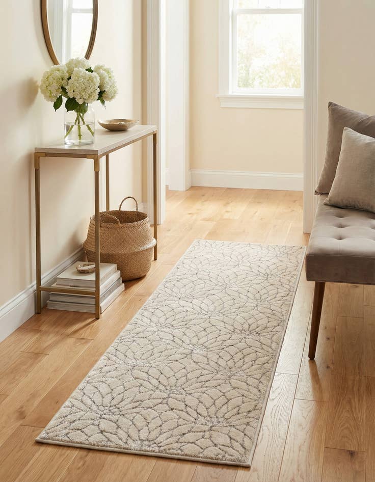 Detail image of 2' x 6' Marilyn Monroe&trade; Glam Dahlia Runner Rug