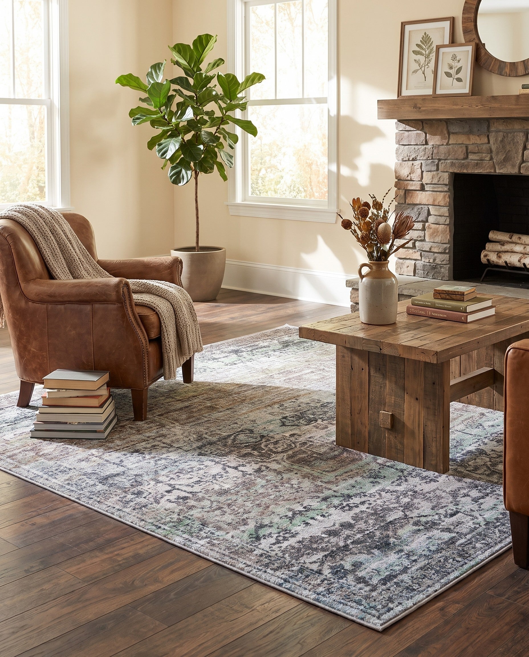 6' x 6' Francesca Square Rug
