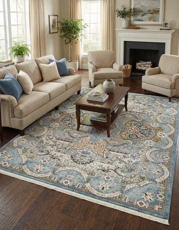 7' 10 x 10' Nain Design Rug