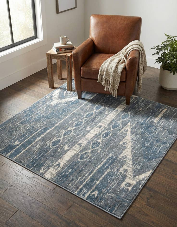 Detail image of 4' x 4' Oregon Square Rug