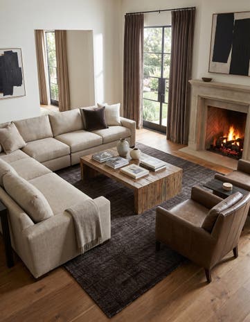 13' 1 x 18' 1 WoolCraft Geometric Rug