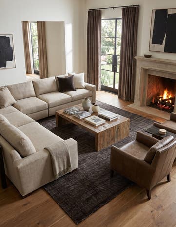 13' 1 x 18' 1 WoolCraft Geometric Rug