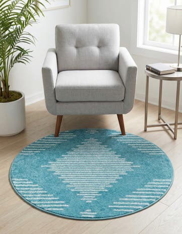 3' x 3' Kai Round Rug
