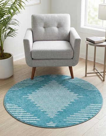 3' x 3' Kai Round Rug