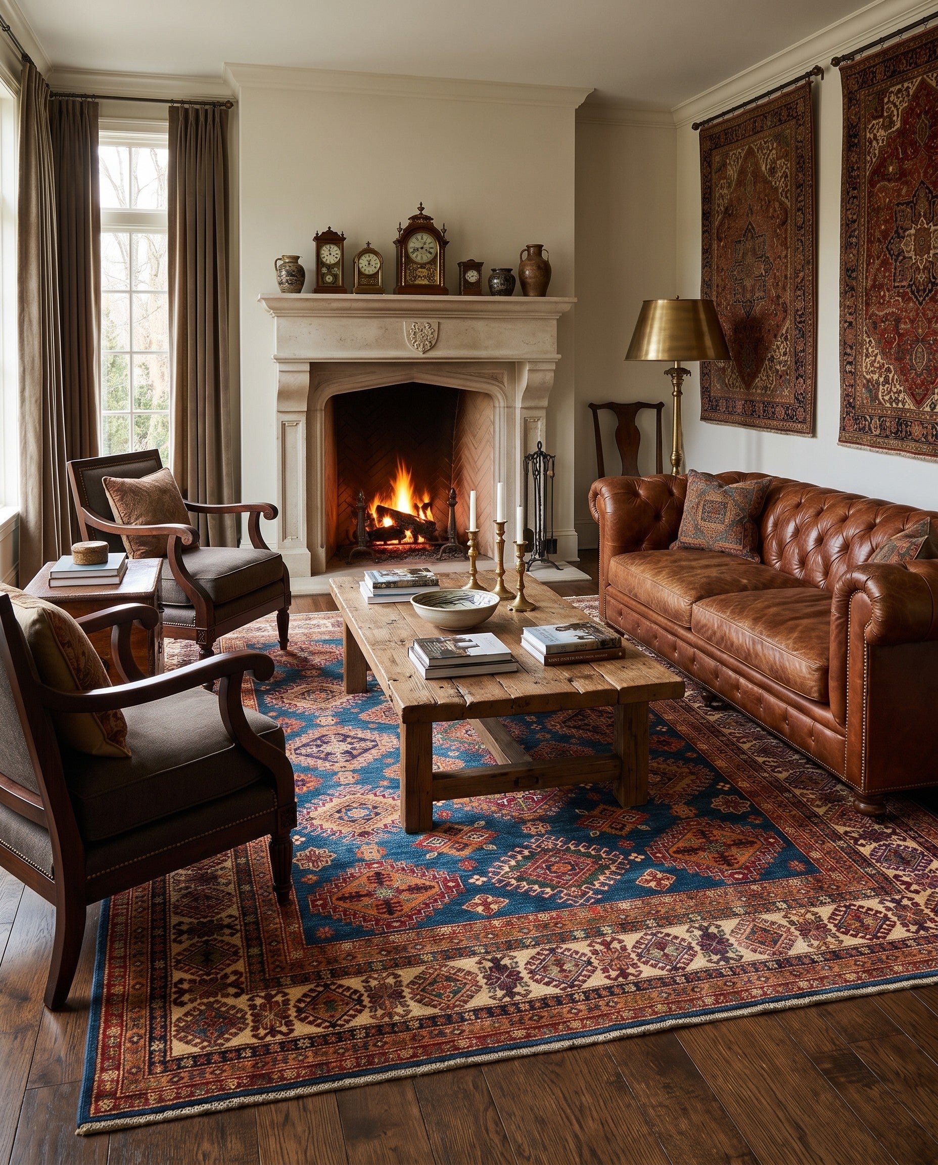 8' 2 x 9' 8 Hand Knotted Kazak Rug