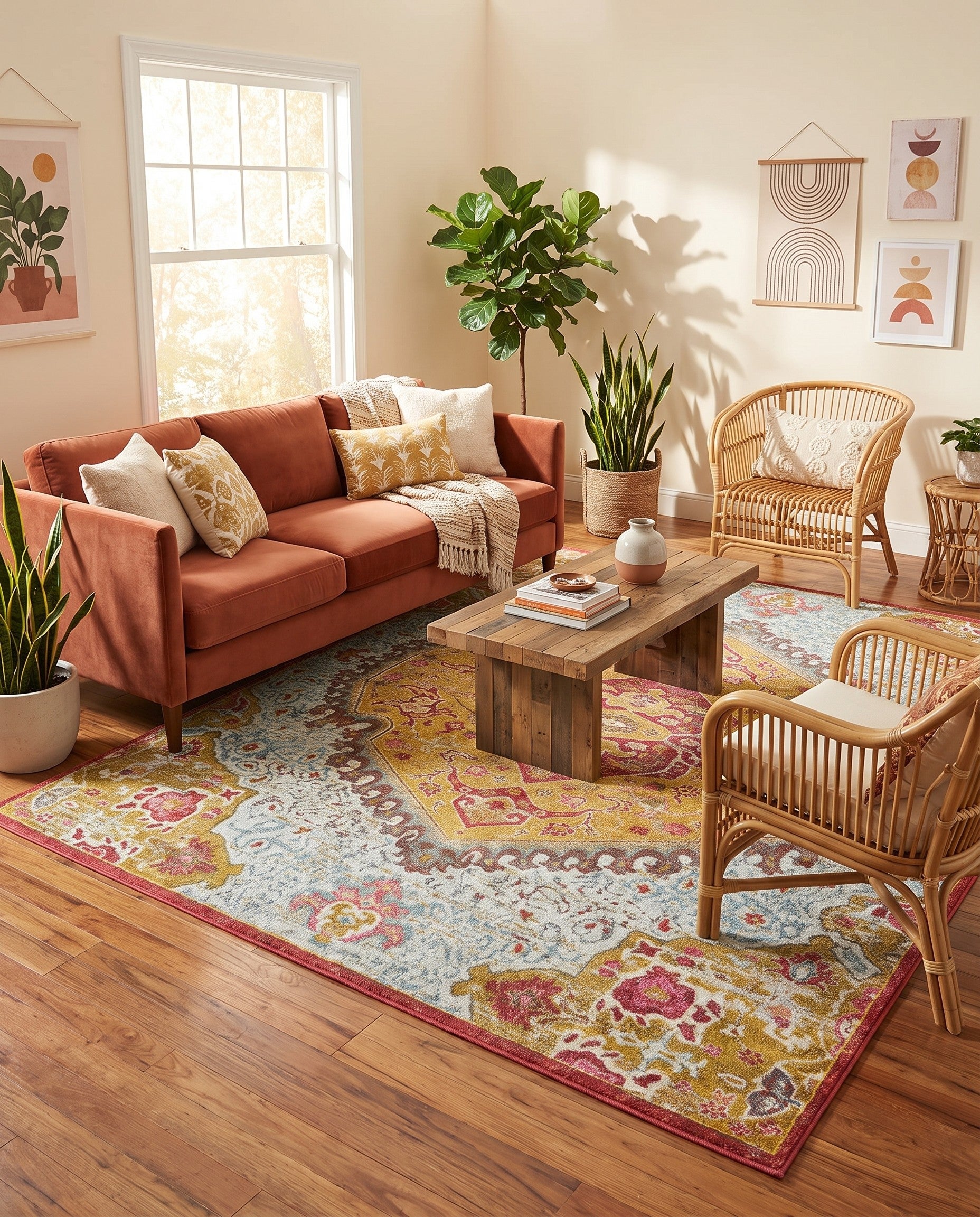 Gold Santiago Rug