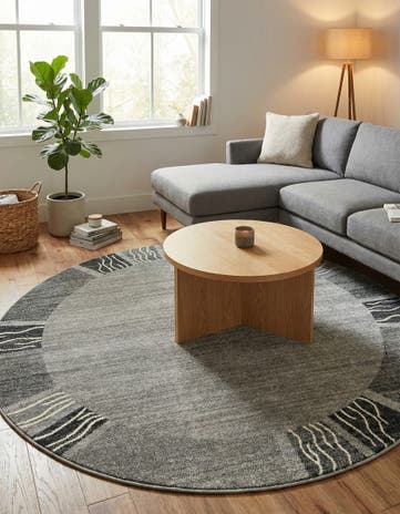 7' 10 x 7' 10 Angelica Round Rug