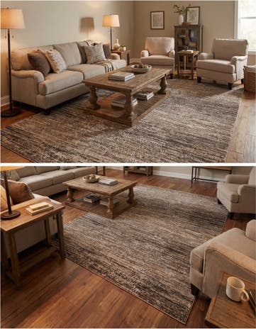 9' x 12' Sepia Rug