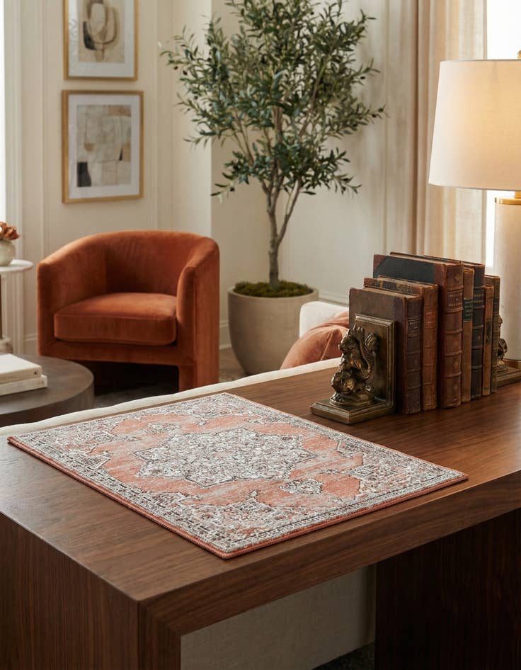 Detail image of 1' 4 x 1' 4 Nyla Sample Rug