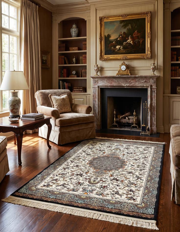 Detail image of 3' 3 x 5' Dynasty Rug