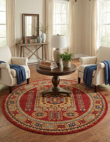 6' x 6' Sara Round Rug