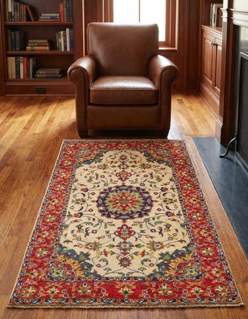 3' 1 x 4' 10 Hand Knotted Kazak Rug