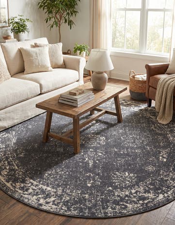 8' x 8' Monte Carlo Round Rug
