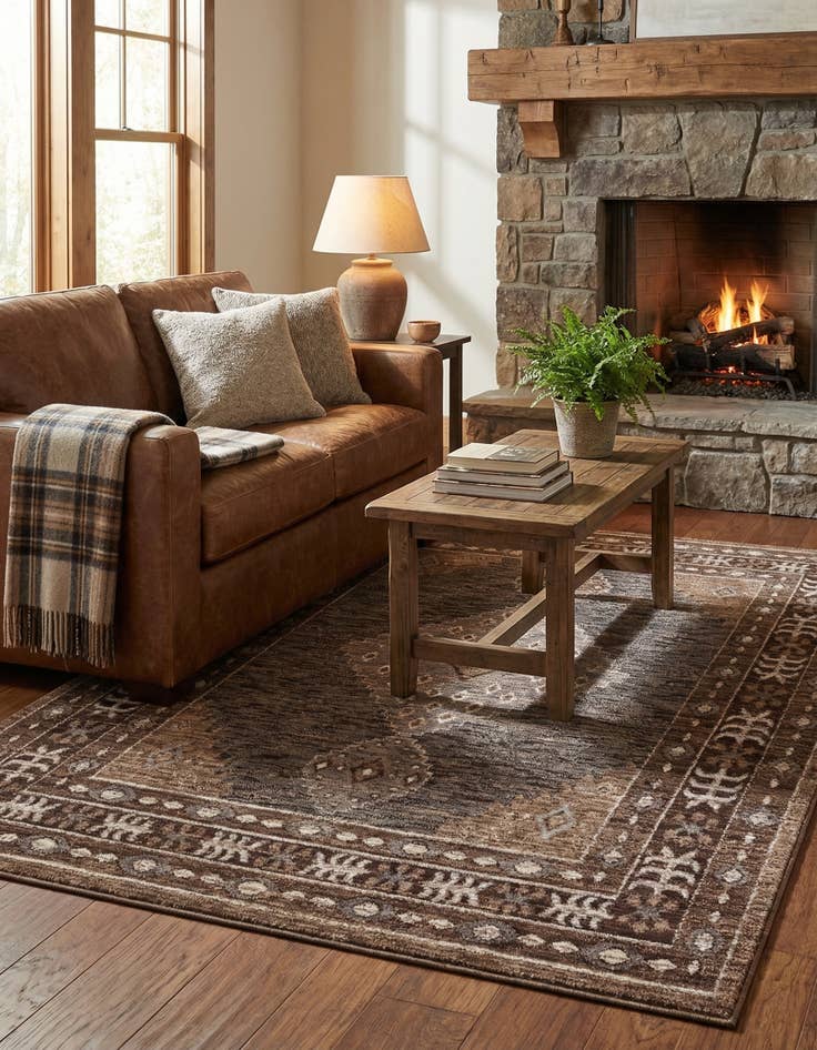 Detail image of 8' x 10' Grand Tradition Rug