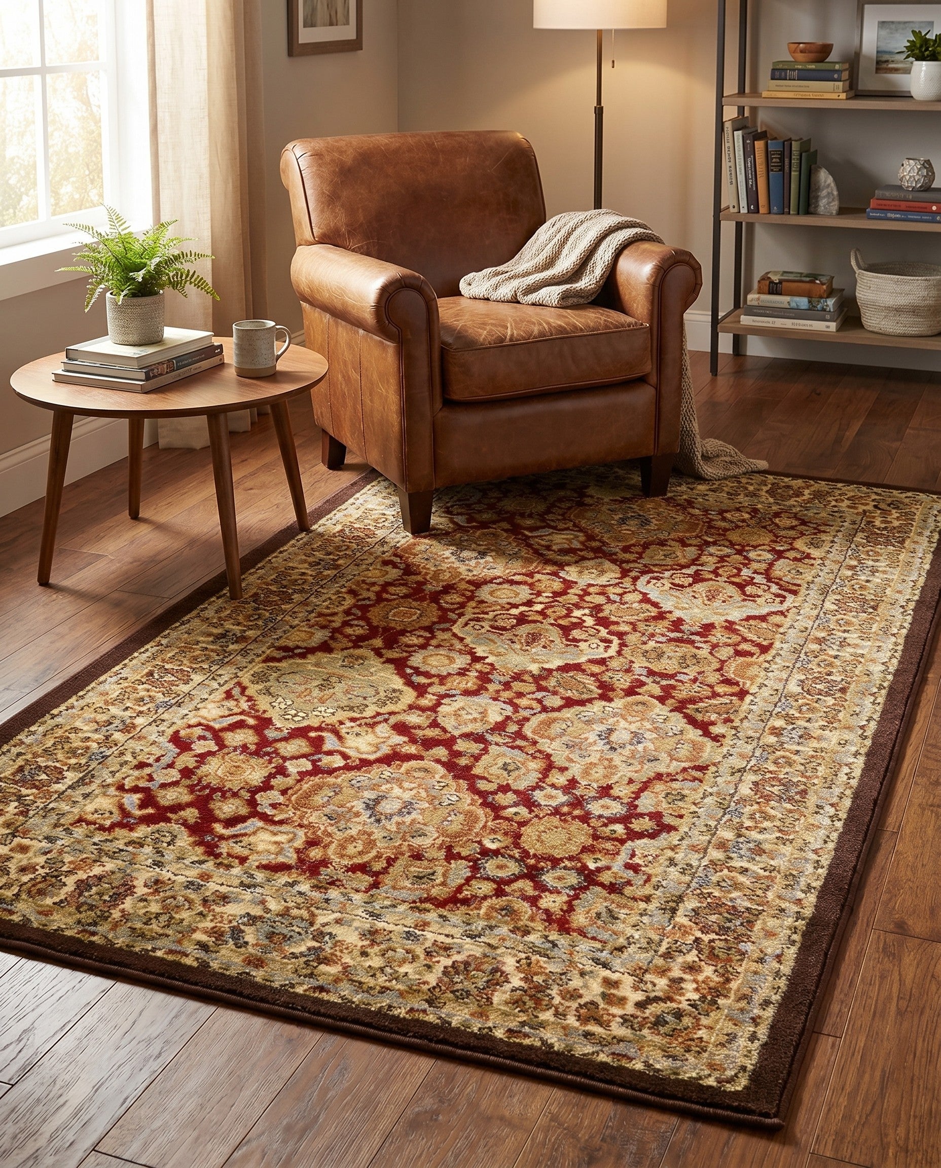 Brown 3' x 5' 3 Miranda Rug | Rugs.com