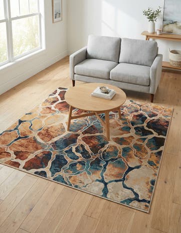 5' 3 x 5' 3 Gossamer Square Rug