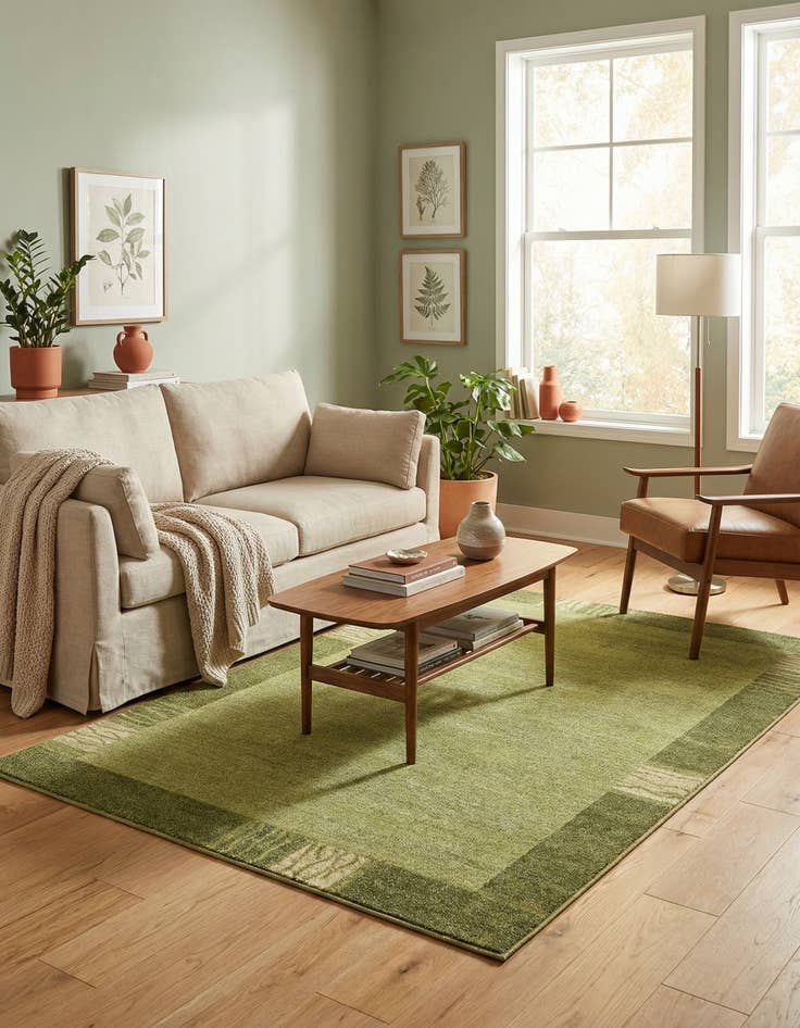 Detail image of 5' 3 x 8' Angelica Rug