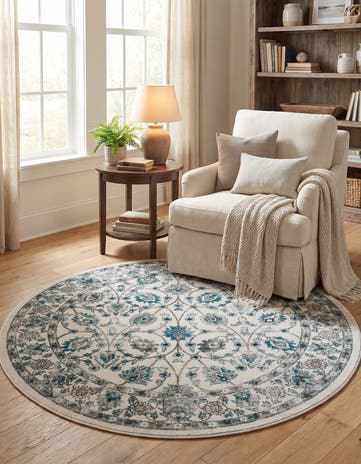 5' 3 x 5' 3 Aarhus Round Rug