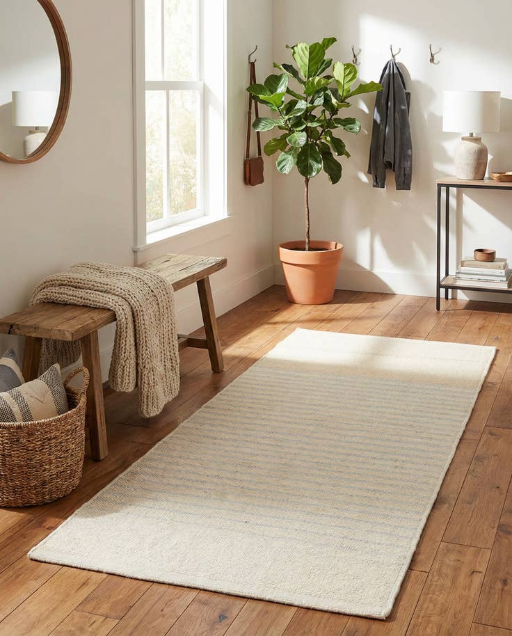 Detail image of 2' 7 x 5' 1 Hand Knotted Kilim Wool Rug