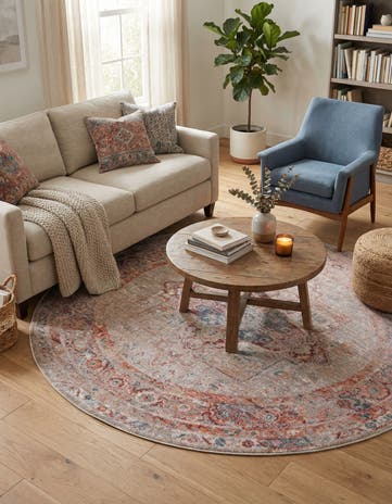 6' x 6' Noble Round Rug