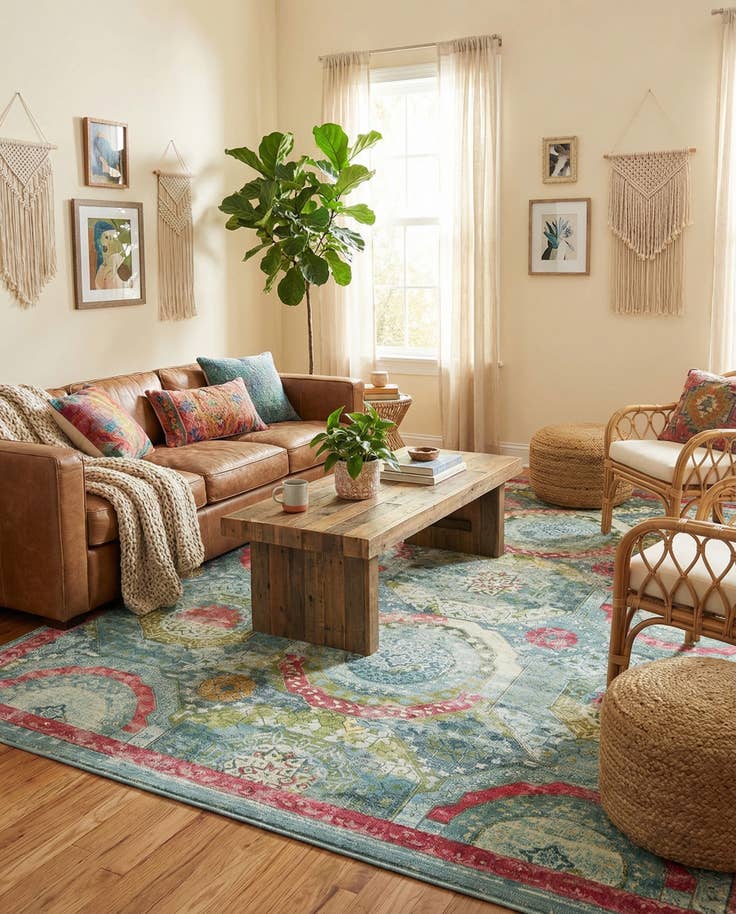 Detail image of 8' x 10' Santiago Rug