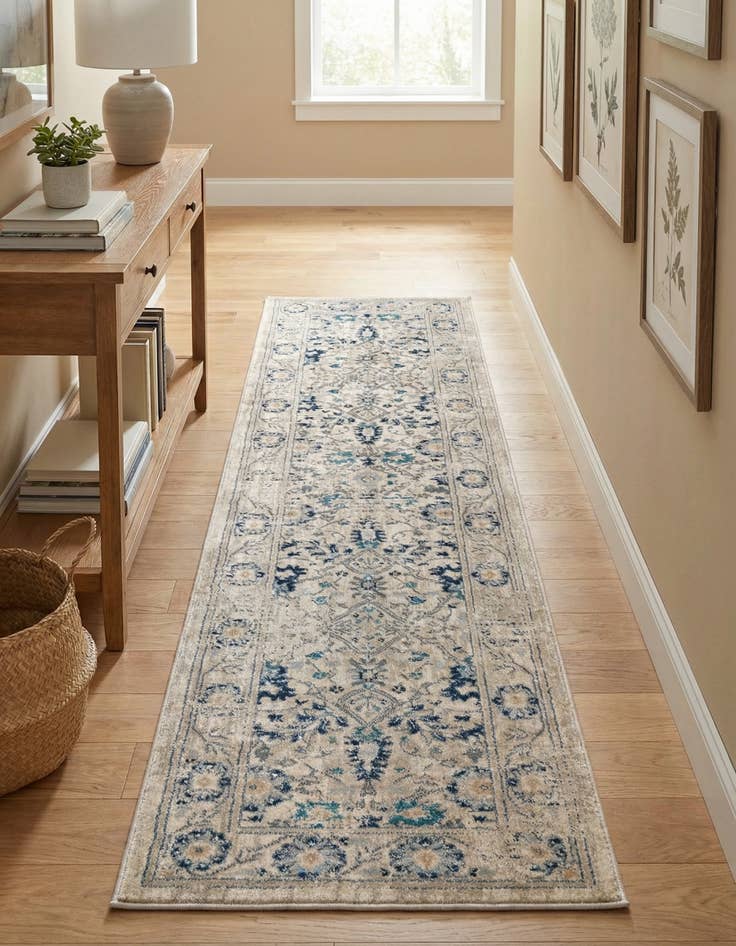 Detail image of 2' x 7' Dahlia Runner Rug