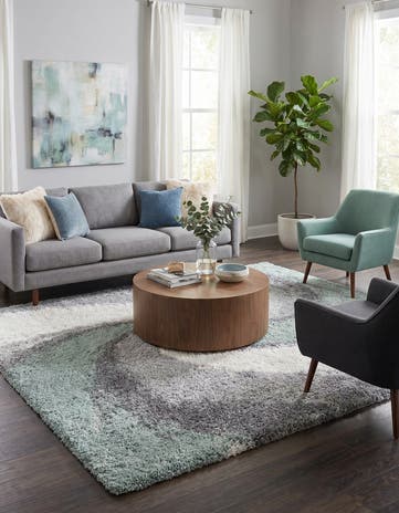 9' x 12' Soft Touch Shag Rug