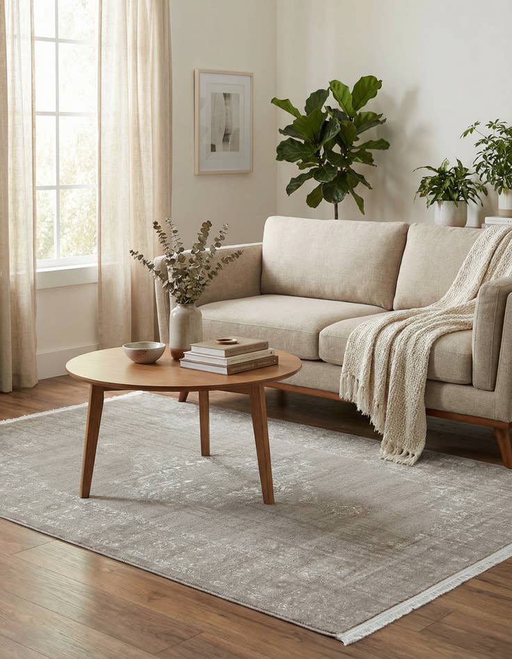 Detail image of  4' x 6' Modern Classical Rug