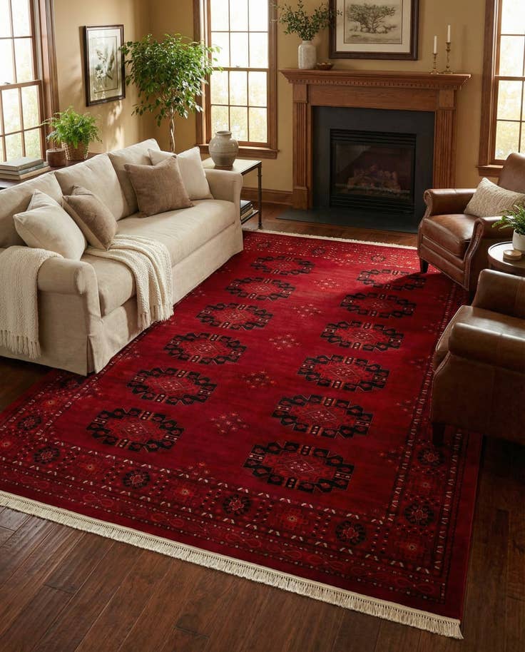 Detail image of 10' x 14' 1 Bokhara Rug