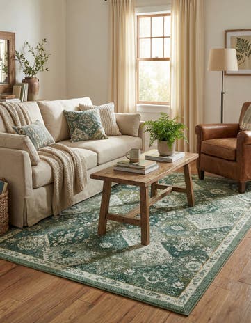 Green Madeline Rug