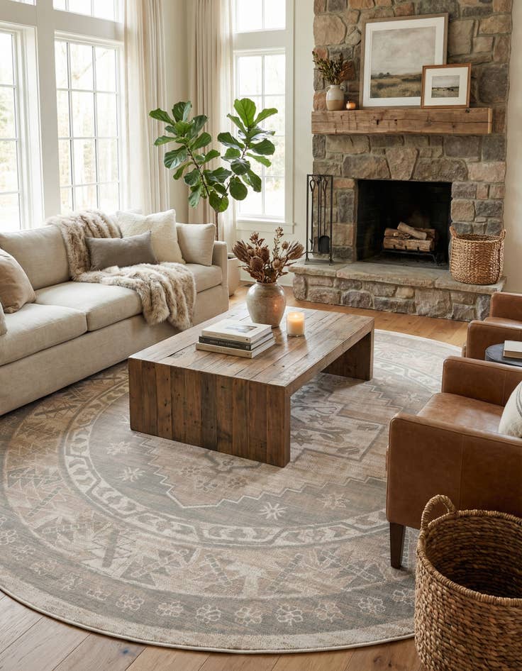 Detail image of 12' x 12' Whitney Round Rug