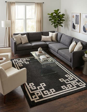 Black Hera Rug