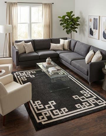 Black Hera Rug