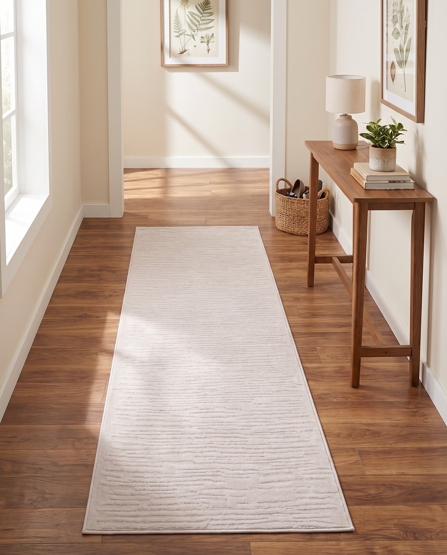 Jill Zarin Ivory Uptown Runner Rug