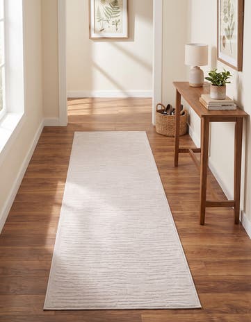 Jill Zarin Ivory Uptown Runner Rug