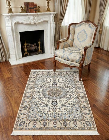 3' 1 x 4' 9 Nain Rug