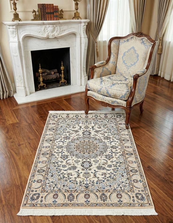 Detail image of 3' 1 x 4' 9 Nain Rug