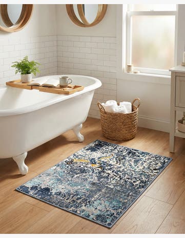 Blue Malibu Rug